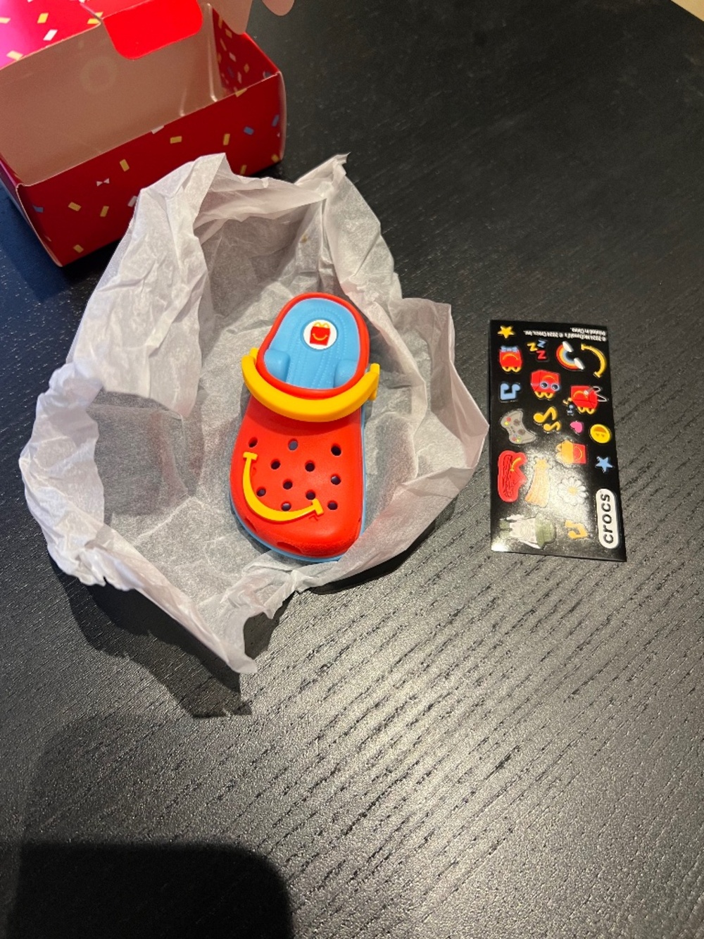 McDonalds x Crocs Key Chain/Charm
